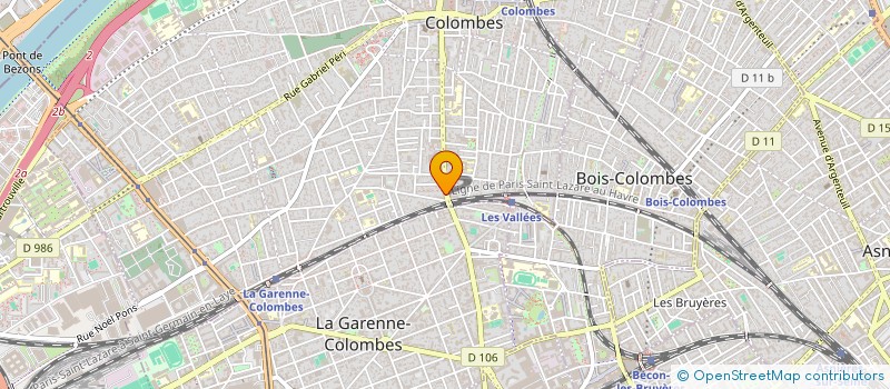 localisation de l'entreprise SCI LORRAINE SABLIERE à COLOMBES