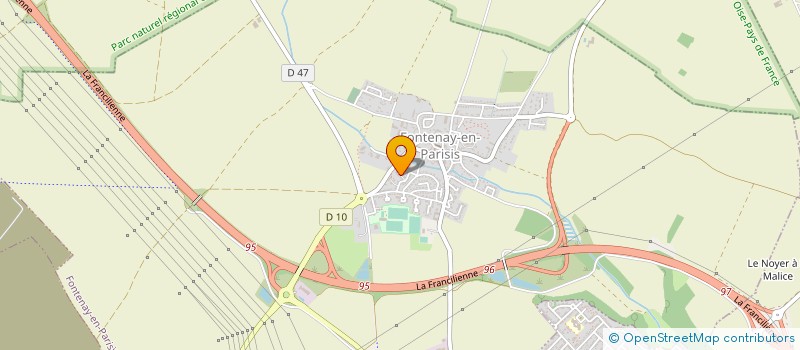 localisation de l'entreprise SCI LORRAINOISE  FONTENAY-EN-PARISIS