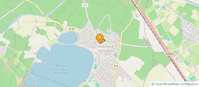 localisation de l'entreprise SCI LORTHIOS  VILLENEUVE-DE-LA-RAHO