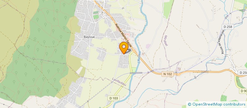 localisation de l'entreprise SCI LORVA  LAVILLEDIEU