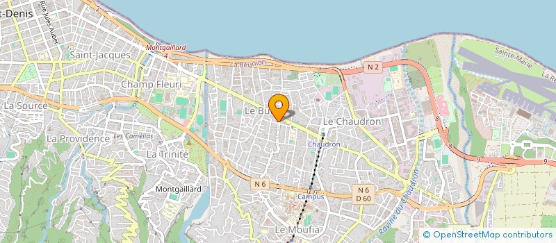 localisation de l'entreprise SCI LORY LES HAUTS à SAINT-DENIS