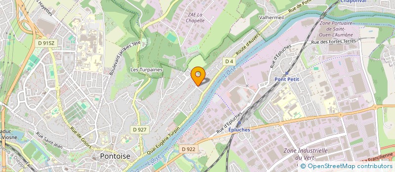 localisation de l'entreprise SCI LORYC  PONTOISE