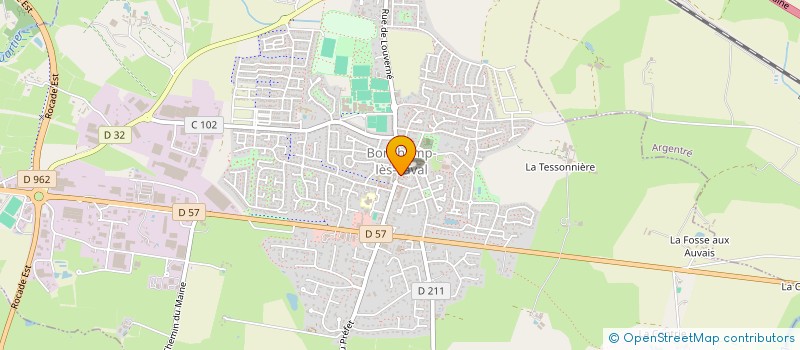 localisation de l'entreprise SCI LOS  BONCHAMP-LES-LAVAL