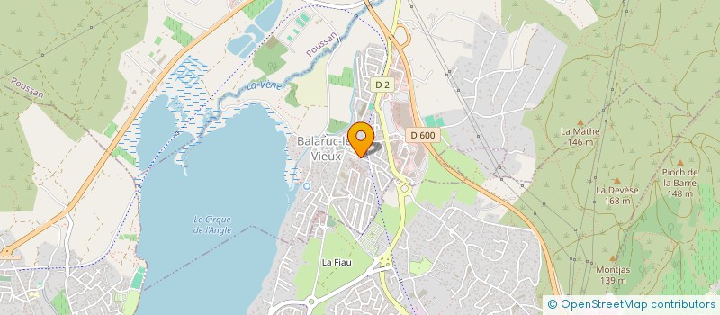 localisation de l'entreprise SCI LOS ALMENDROS  BALARUC-LE-VIEUX