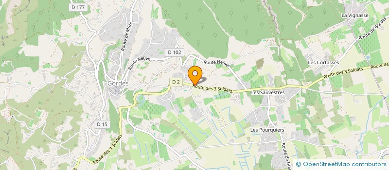 localisation de l'entreprise SCI LOS ALMENDROS  GORDES