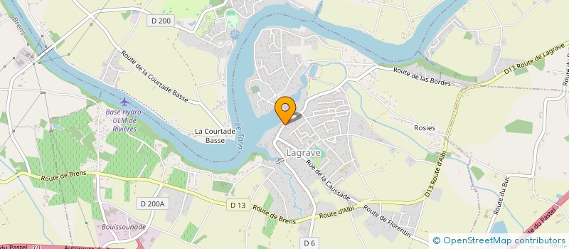 localisation de l'entreprise SCI LOS ARCOS à MARSSAC-SUR-TARN
