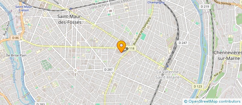 localisation de l'entreprise SCI LOS CARDONES à SAINT-MAUR-DES-FOSSES