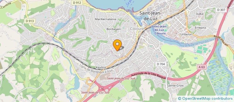 localisation de l'entreprise SCI LOS HERMANOS  CIBOURE