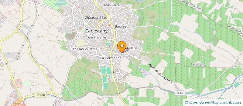 localisation de l'entreprise SCI LOS LENCOIS  ARGELES-SUR-MER