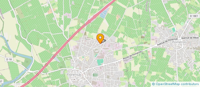 localisation de l'entreprise SCI LOS NINOS PATRAC  FLORENSAC