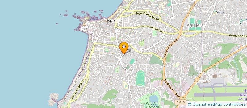 localisation de l'entreprise SCI LOS PICOS à BIARRITZ