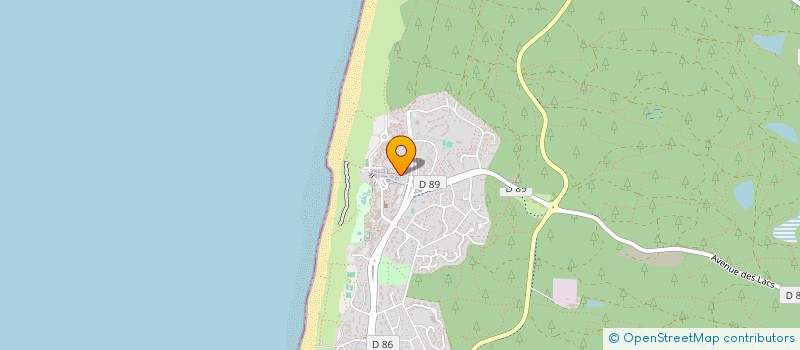 localisation de l'entreprise SCI LOS PIQUILLOS  SEIGNOSSE