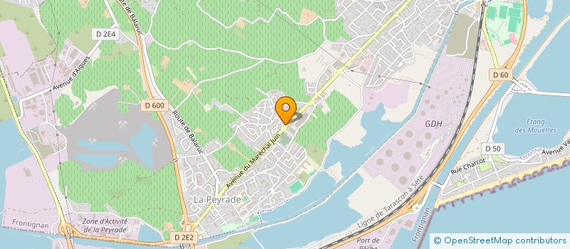 localisation de l'entreprise SCI LOSA MARIUM à FRONTIGNAN