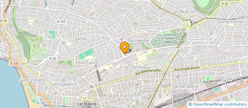 localisation de l'entreprise SCI LOSA & RED à LE HAVRE