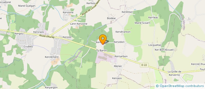 localisation de l'entreprise SCI LOSAR  LOCOAL-MENDON