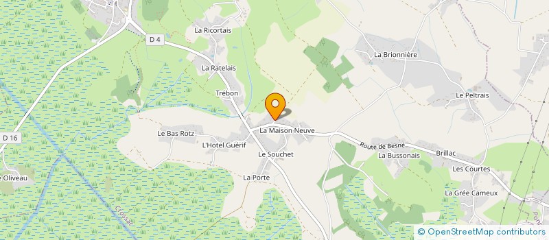 localisation de l'entreprise SCI LOSEAL  PORNICHET