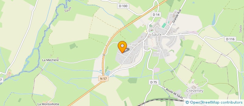 localisation de l'entreprise SCI LOSEAN  SAULX
