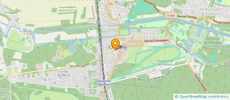 localisation de l'entreprise SCI LOSETO ARMENTIERES  CHANTILLY