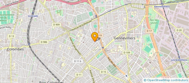 localisation de l'entreprise SCI LOSNA à ASNIERES-SUR-SEINE