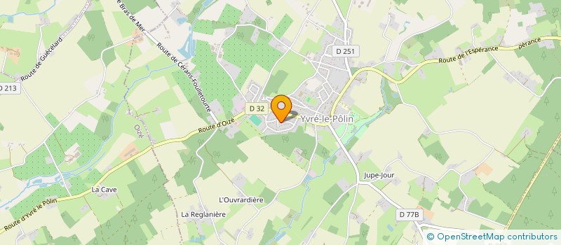 localisation de l'entreprise SCI LOSO  YVRE LE POLIN