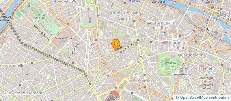 localisation de l'entreprise SCI LOSONS IMMO  PARIS