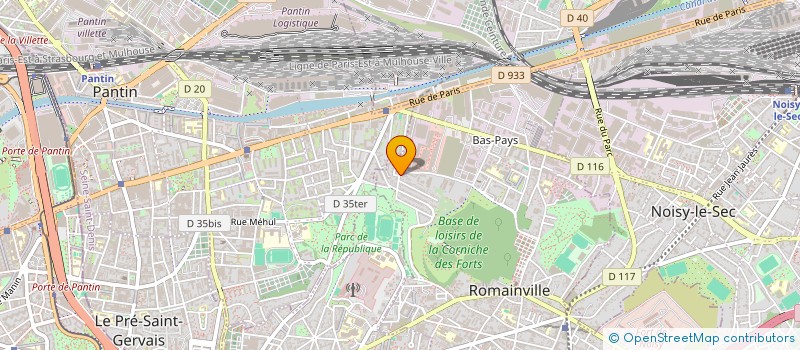 localisation de l'entreprise SCI LOSQUIN à ROMAINVILLE