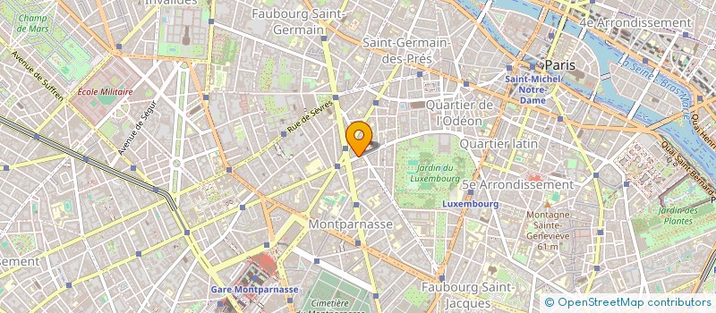 localisation de l'entreprise SCI LOSSERAND 57  PARIS