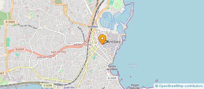 localisation de l'entreprise SCI LOT 11 à ANTIBES