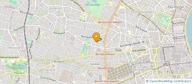localisation de l'entreprise SCI LOTANG à BORDEAUX