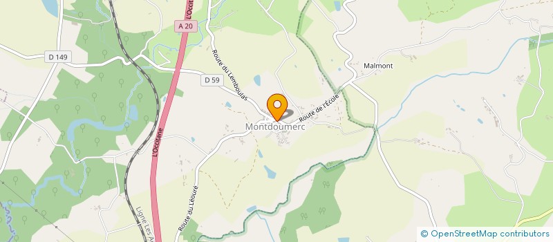 localisation de l'entreprise SCI LOTDUJOUR  LABURGADE