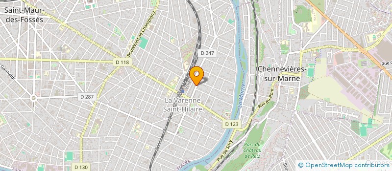 localisation de l'entreprise SCI LOTE à SAINT-MAUR-DES-FOSSES