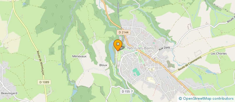 localisation de l'entreprise SCI LOTH  NERIS-LES-BAINS