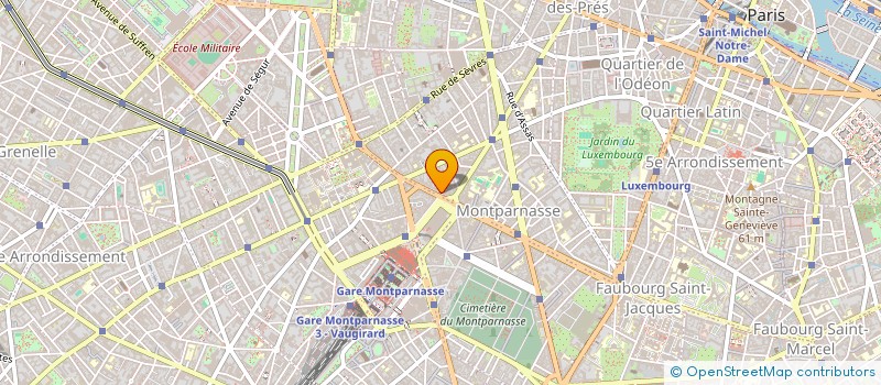 localisation de l'entreprise SCI LOTHAIRE DES SABLES  PARIS