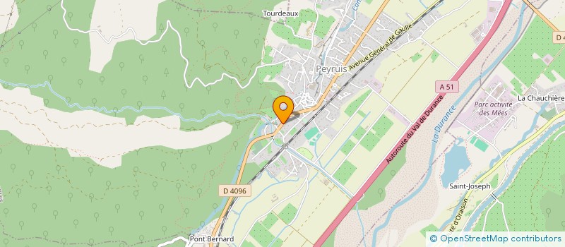 localisation de l'entreprise SCI LOTHANTIQUE  PEYRUIS