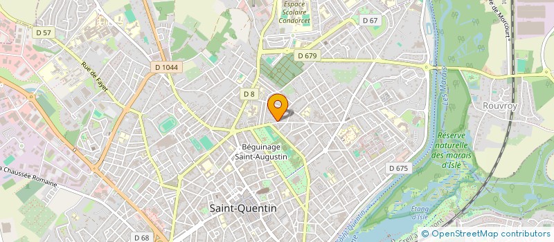 localisation de l'entreprise SCI LOTHOCA à SAINT-QUENTIN