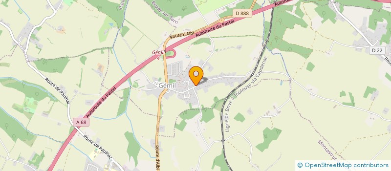 localisation de l'entreprise SCI LOTHRINGEN  GEMIL