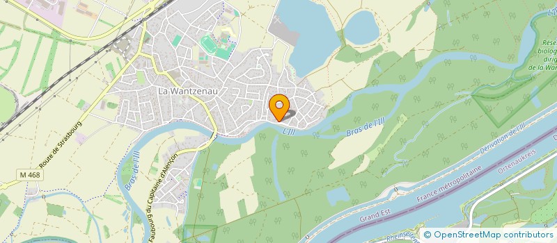 localisation de l'entreprise SCI LOTITO LOCATIONS  LA WANTZENAU