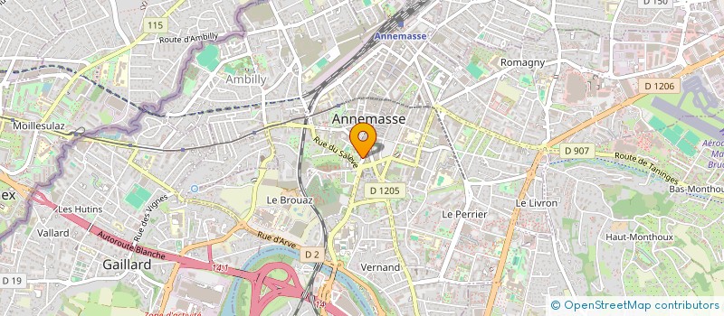 localisation de l'entreprise SCI LOTTA à ANNEMASSE
