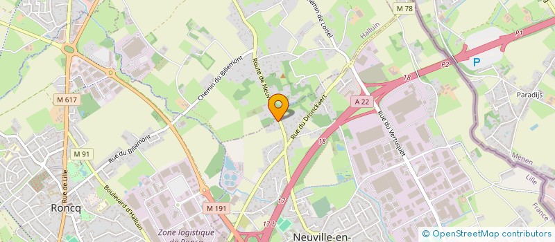 localisation de l'entreprise SCI LOTTERIE à NEUVILLE-EN-FERRAIN