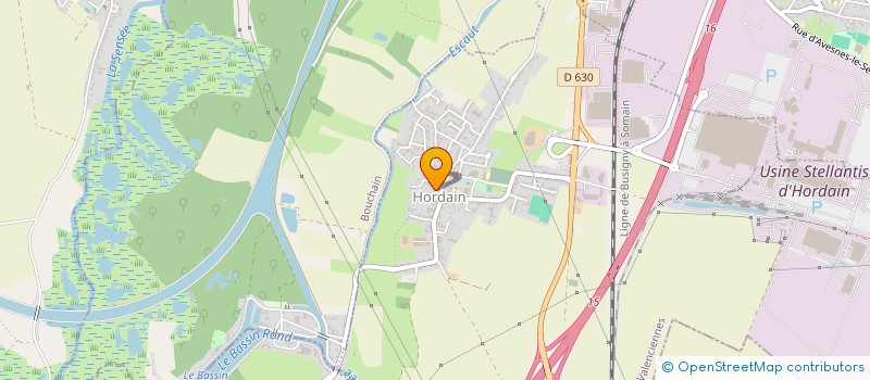 localisation de l'entreprise SCI LOTTIAUX  HORDAIN