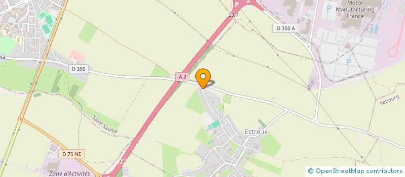 localisation de l'entreprise SCI LOTTIAUX  ESTREUX
