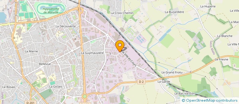 localisation de l'entreprise SCI LOTTY  SAINT-MALO