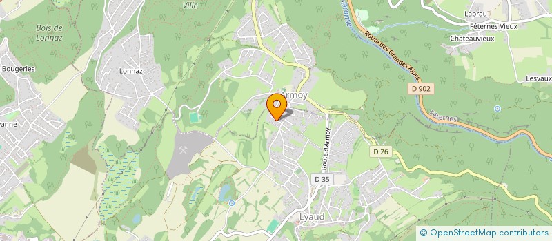 localisation de l'entreprise SCI LOTUS à ANTHY-SUR-LEMAN