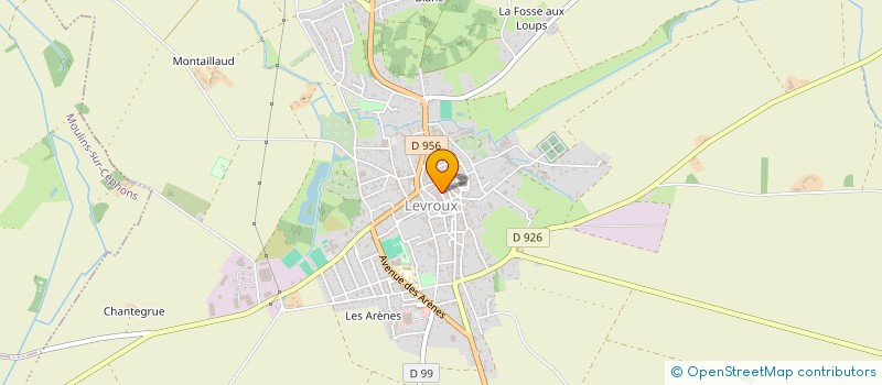 localisation de l'entreprise SCI LOTUS à LEVROUX