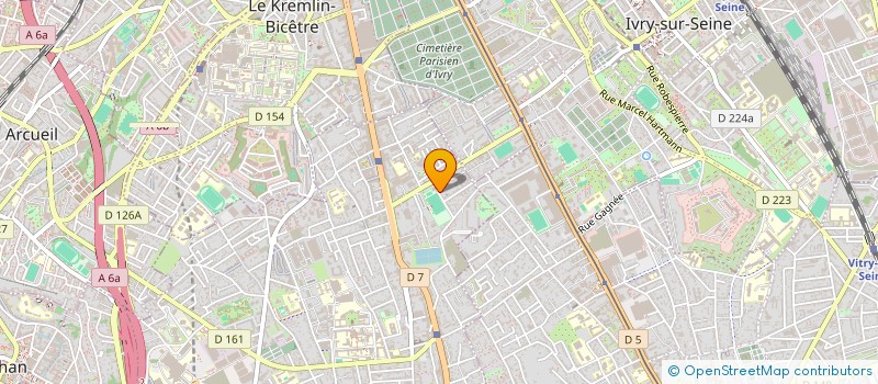 localisation de l'entreprise SCI LOTUS à VILLEJUIF