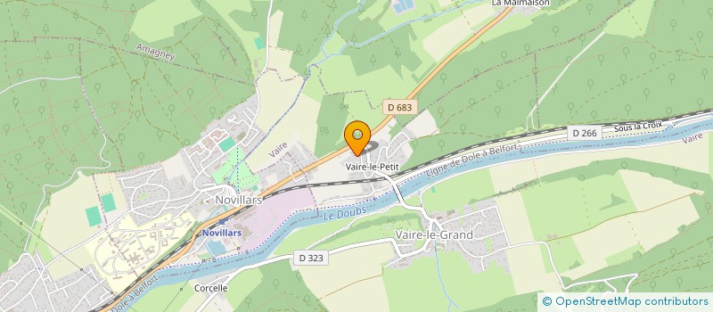 localisation de l'entreprise SCI LOTUS  VAIRE