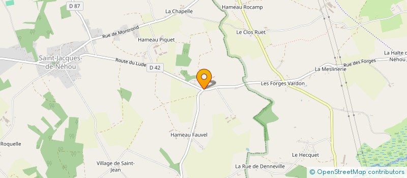 localisation de l'entreprise SCI LOU 2  SAINT-JACQUES-DE-NEHOU