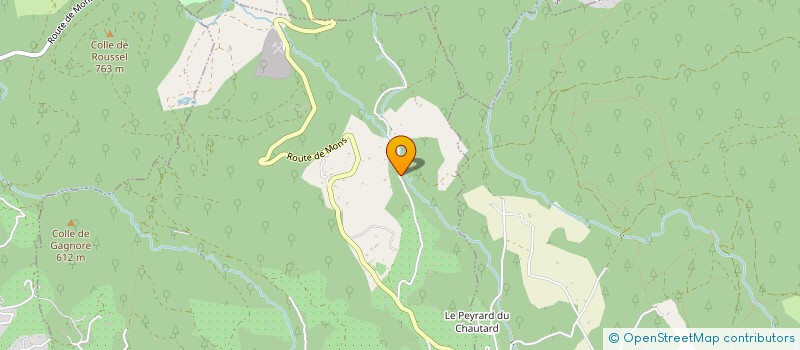 localisation de l'entreprise SCI LOU 21  FAYENCE