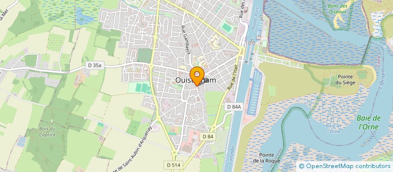 localisation de l'entreprise SCI LOU  OUISTREHAM