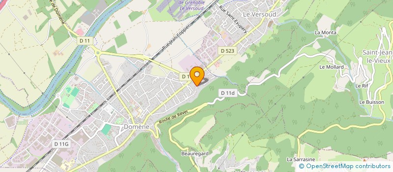 localisation de l'entreprise SCI LOU  LE VERSOUD